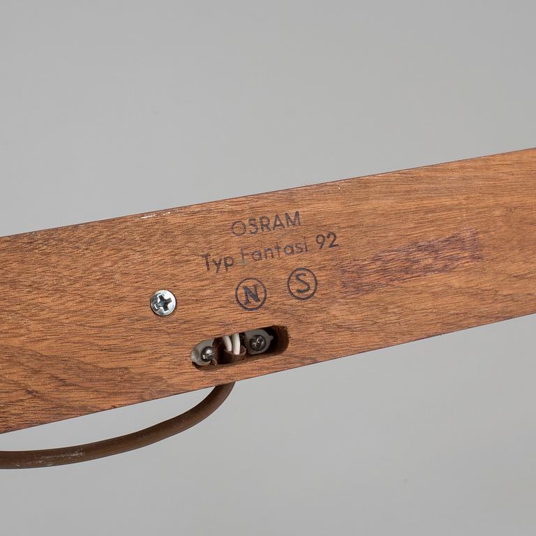ADVENTSLJUSSTAKE, smide och glas, "Fantasi 92", Osram, 1900-talets andra hälft.