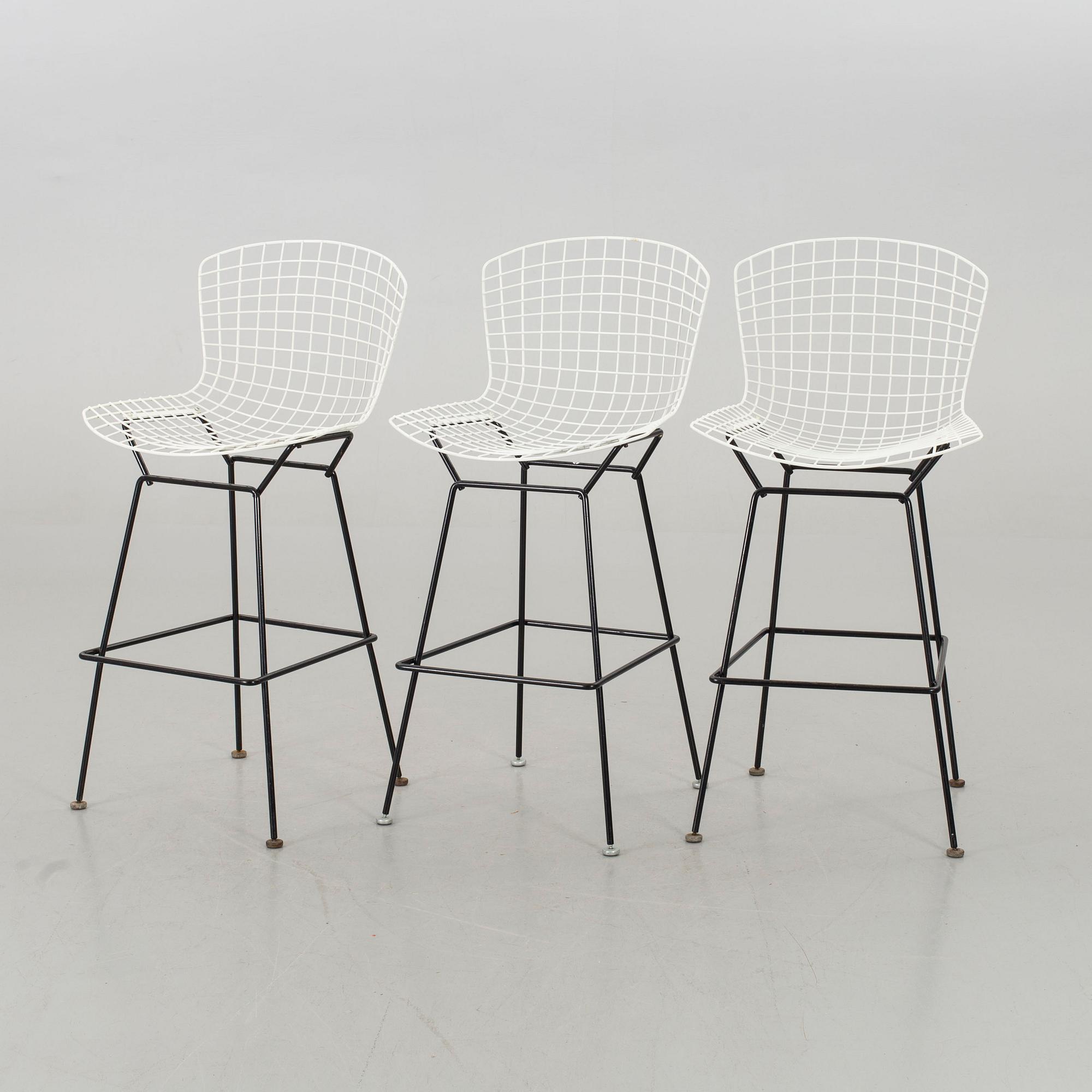 BARSTOLAR, 3 ST Harry Bertoia Knoll International,