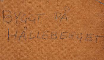 Gösta Adrian-Nilsson, "Byggt på Hälleberget".