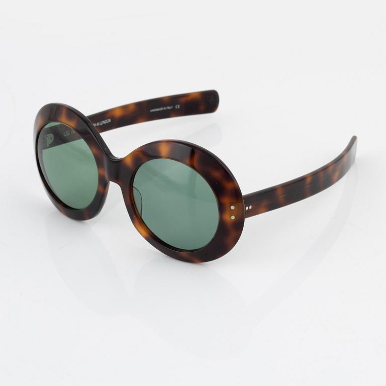 Oliver Goldsmith, a pair of tortoise "Koko" sunglasses.