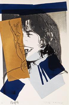 200. Andy Warhol, "Mick Jagger".