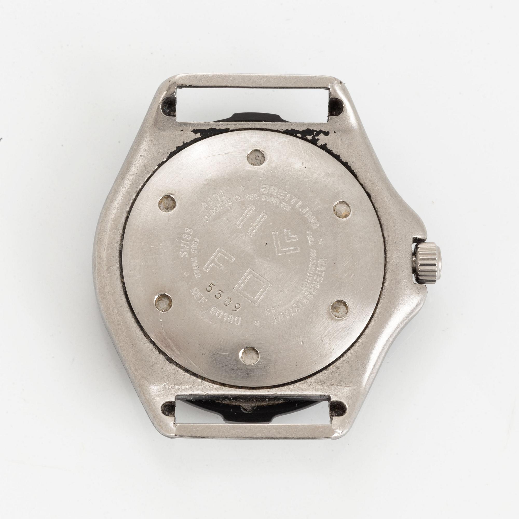 Breitling, Colt (660 FEET), "Military", wristwatch, 39 mm.