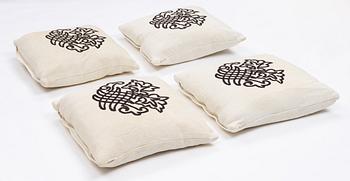 Kuddar, fyra stycken, Slettvoll.