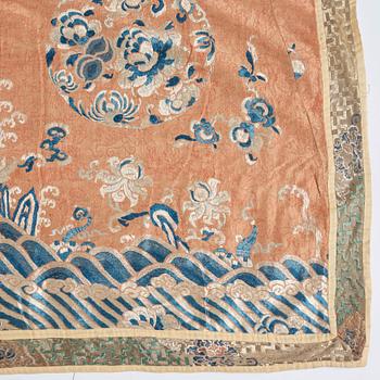 Broderi, siden. Qingdynastin, 1800-tal.