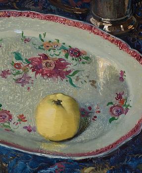 Olle Hjortzberg, Still life with apple.