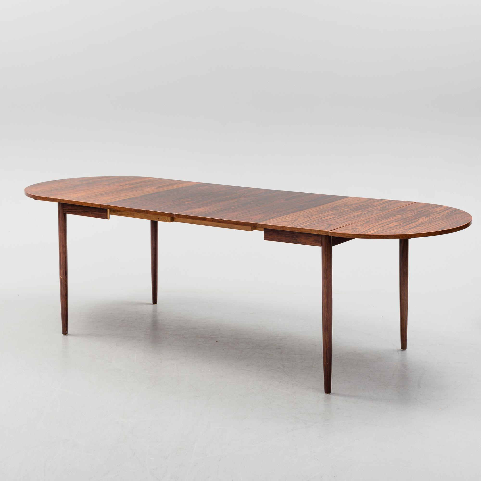 A five piece dining set, 1950's/60's.