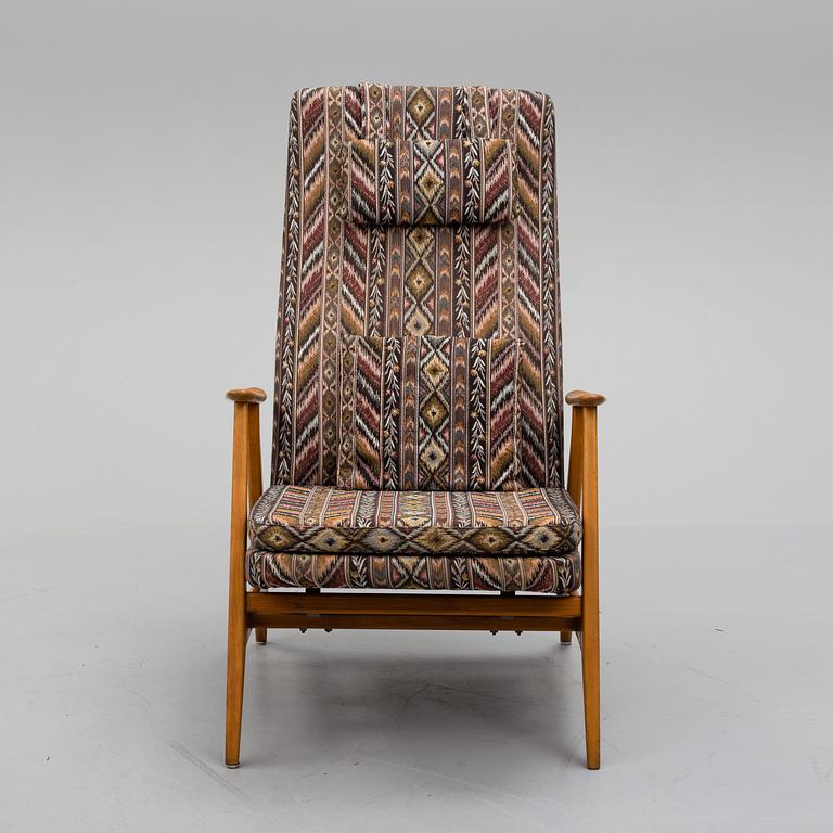 a 1950's/60's easy chair.