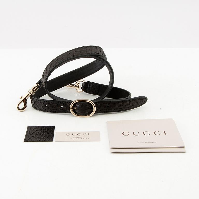 Gucci, bag, "Python Bamboo Shopper Tote".