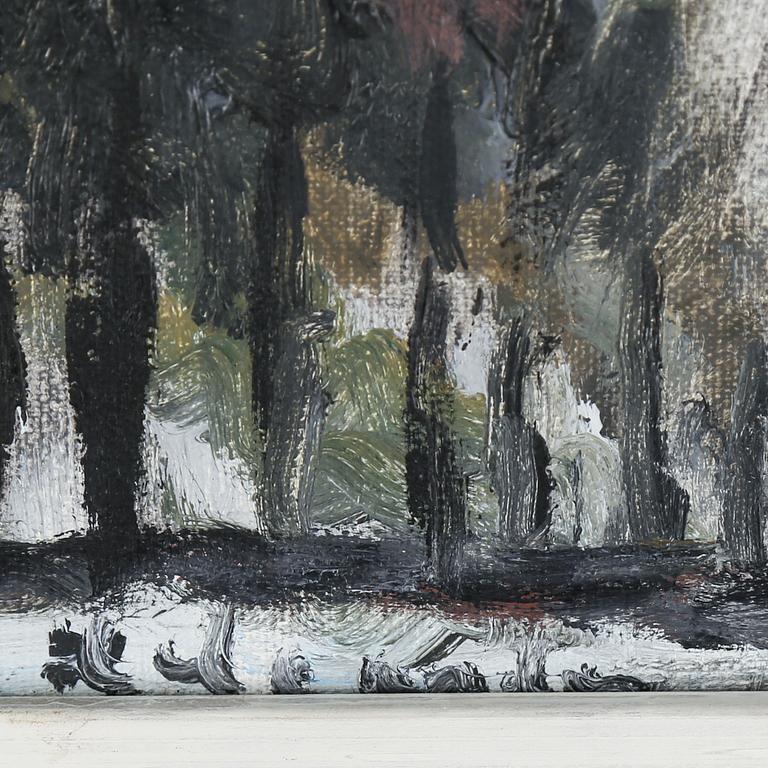 RUBEN HELEANDER, oil on canvas, signed.