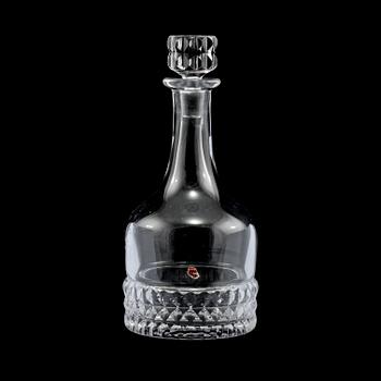 KARAFF, glas, "Silvia", Ingeborg Lundin, Orrefors, 1900-talets andra hälft.