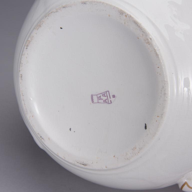 TVÄTTSET, 3 delar, keramik, Arabia, 1900-talets första hälft.