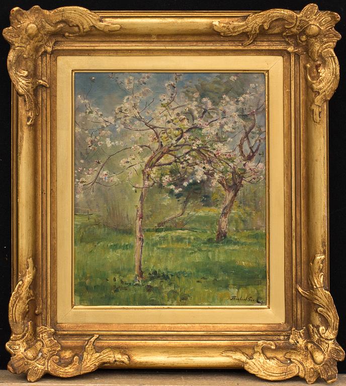 JAMES HERBERT SNELL, signed painting.