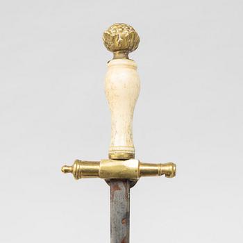 A Swedish officer's dagger, early 19th Century.