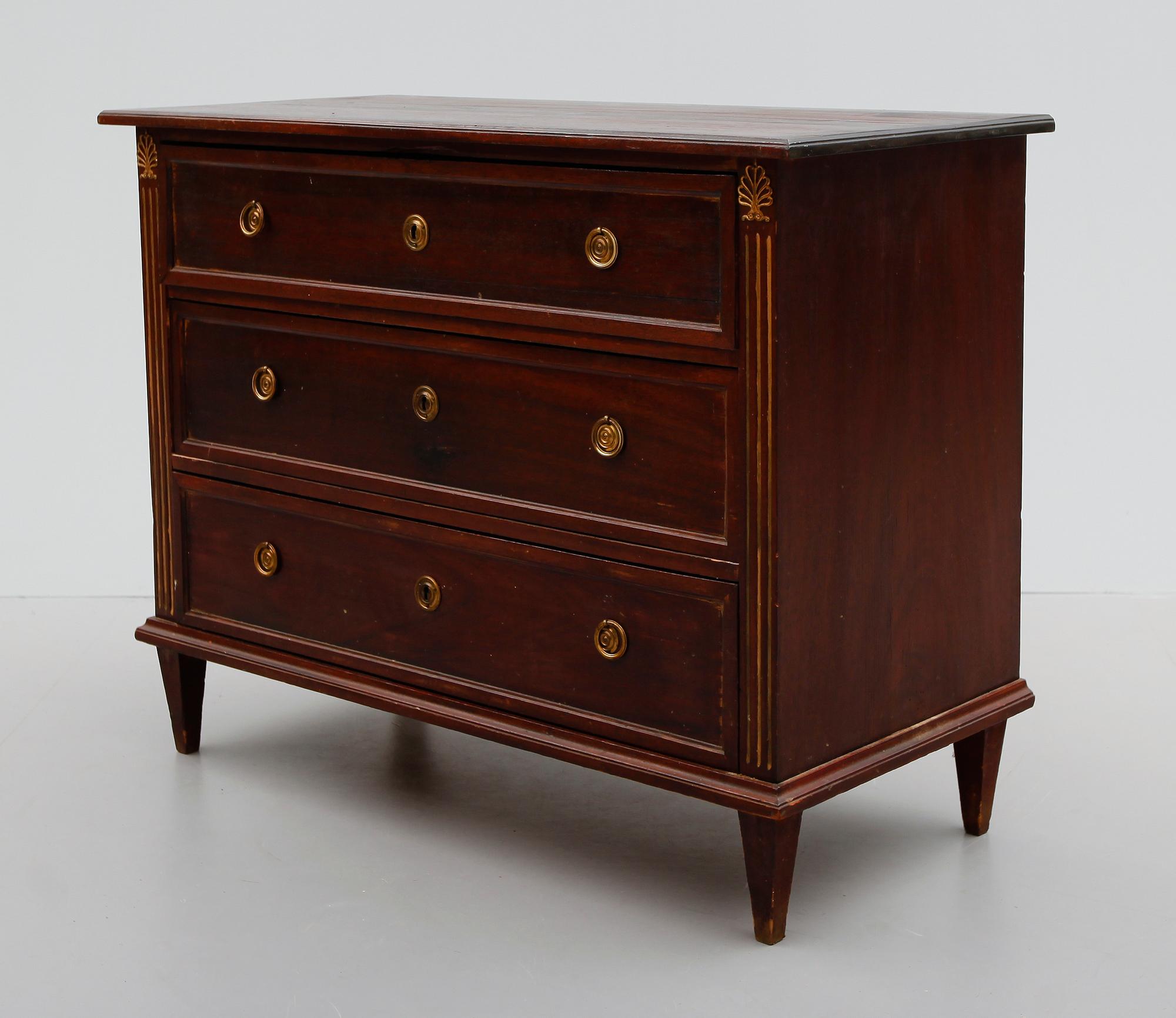 BYRÅ, gustaviansk stil, 1900-talets första hälft.