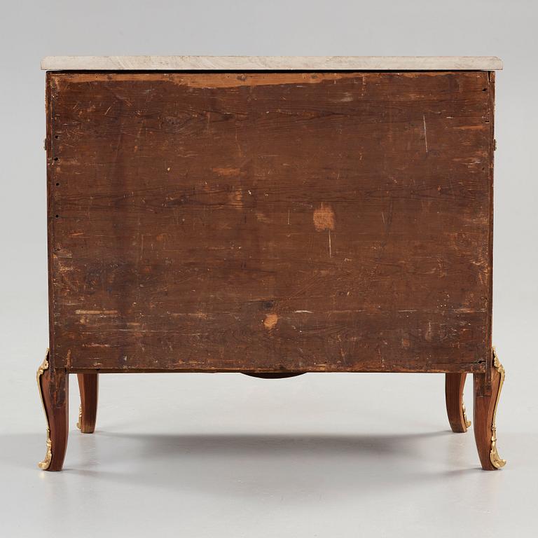 A Gustavian commode by J Hultsten, master 1773.