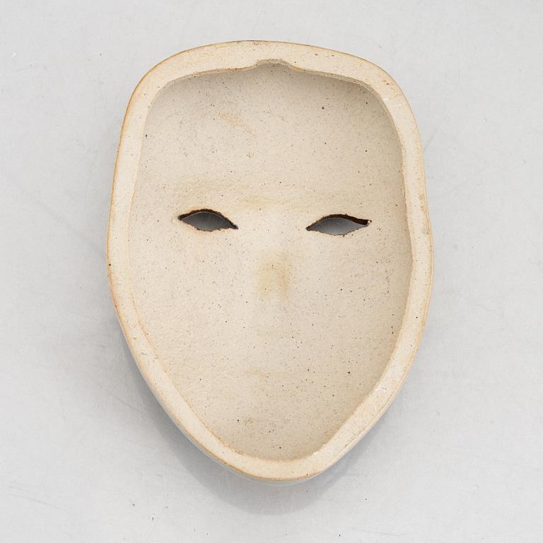 Lisa Larson, mask, stengods, Gustavsberg.