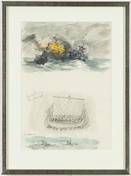 Gösta Werner, Historical ships.