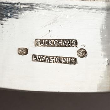 A Chinese silver bowl, Tuck Chung, Hwang Chang, Shanghai, early 20th century.