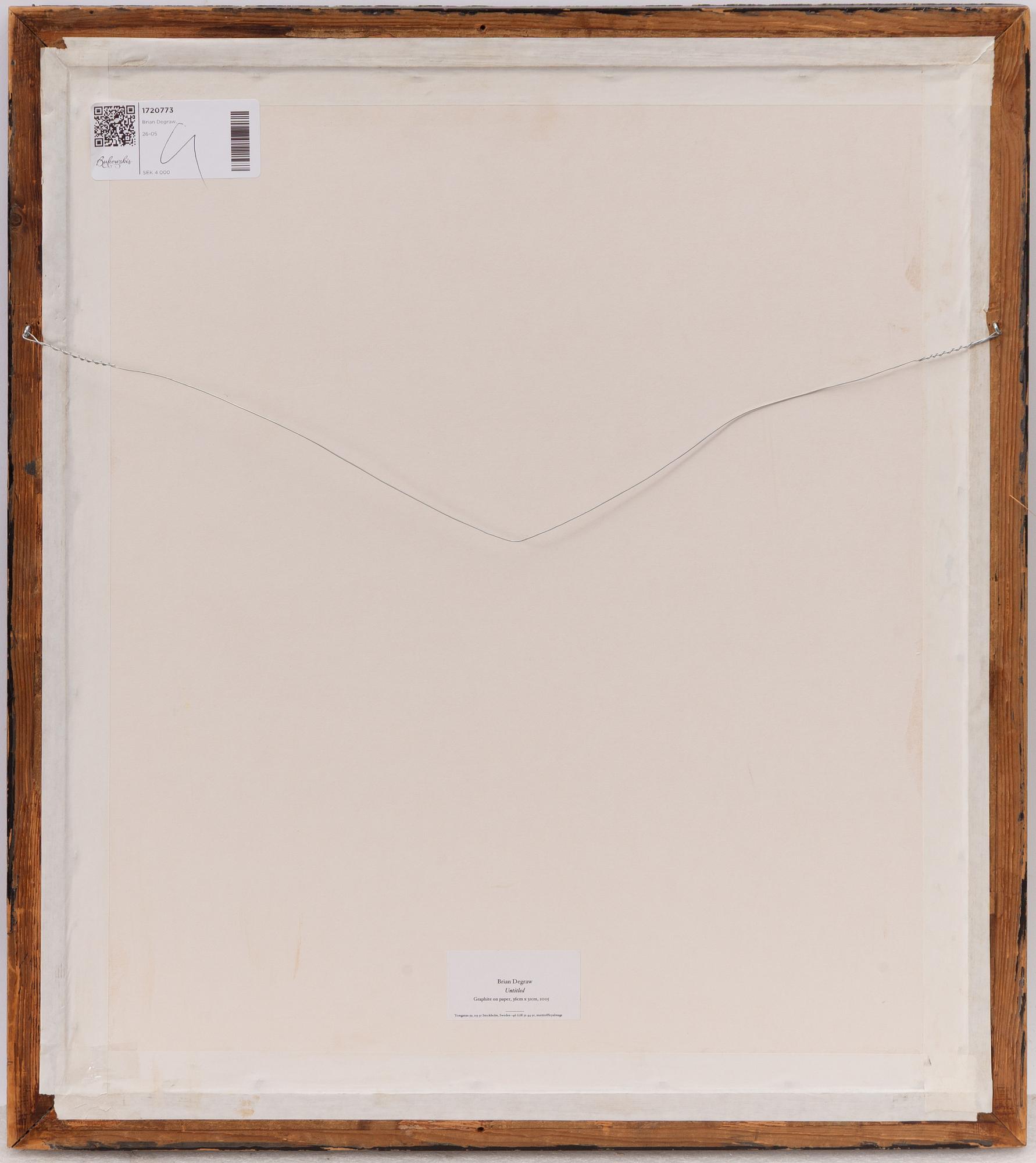 Brian DeGraw, "Untitled".