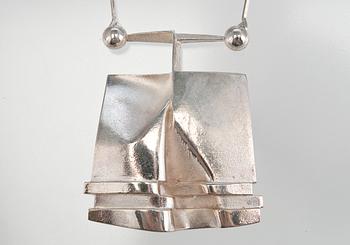 Björn Weckström, A SILVER PENDANT.