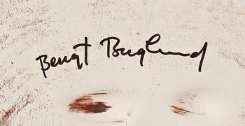 VÄGGRELIEF, keramik, Bengt Berglund Gustavsberg. Sign.