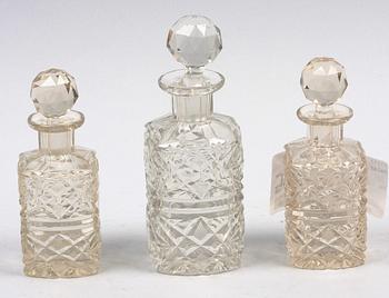 PARTI GLASFÖREMÅL, 8 delar.