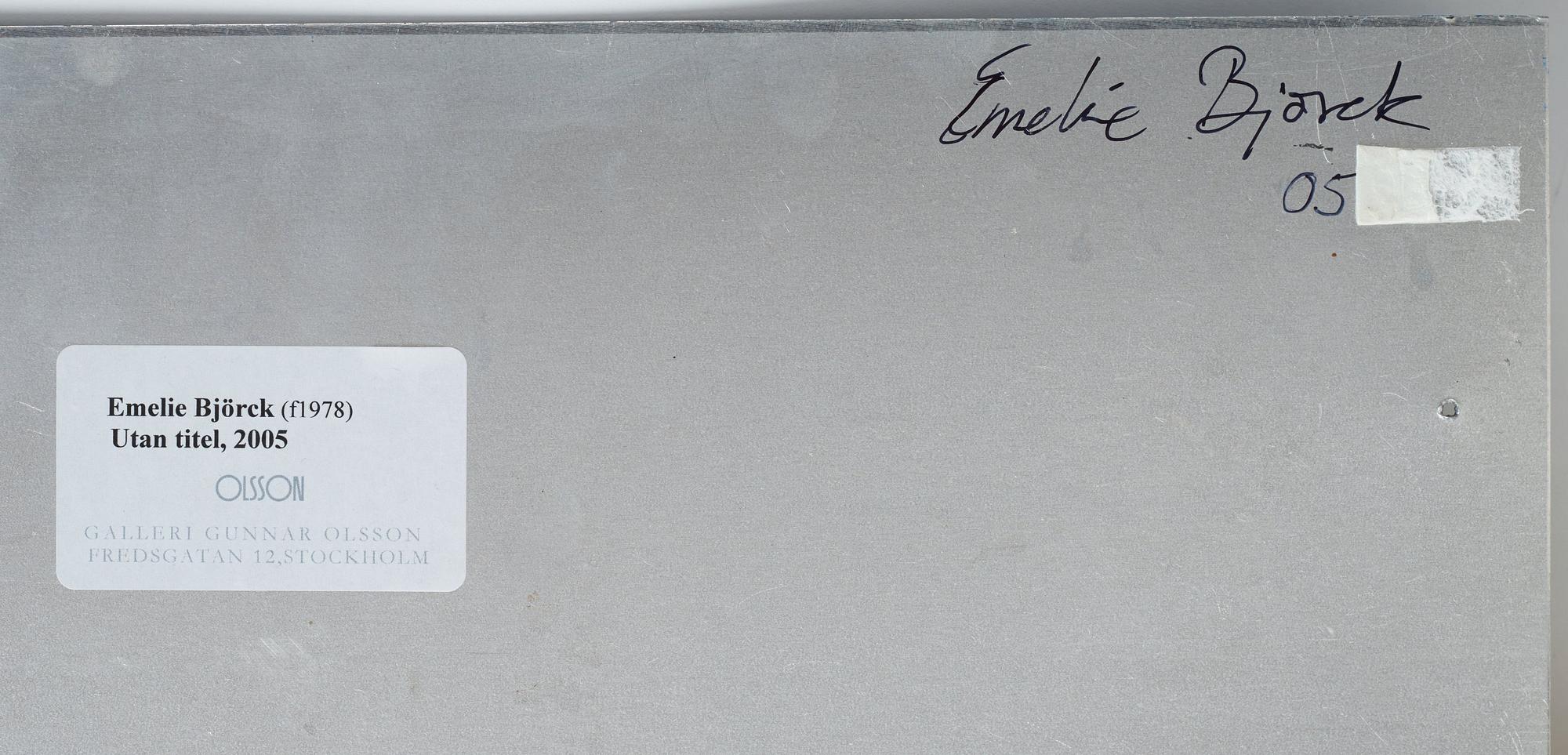 Emelie Björk, "Utan titel".