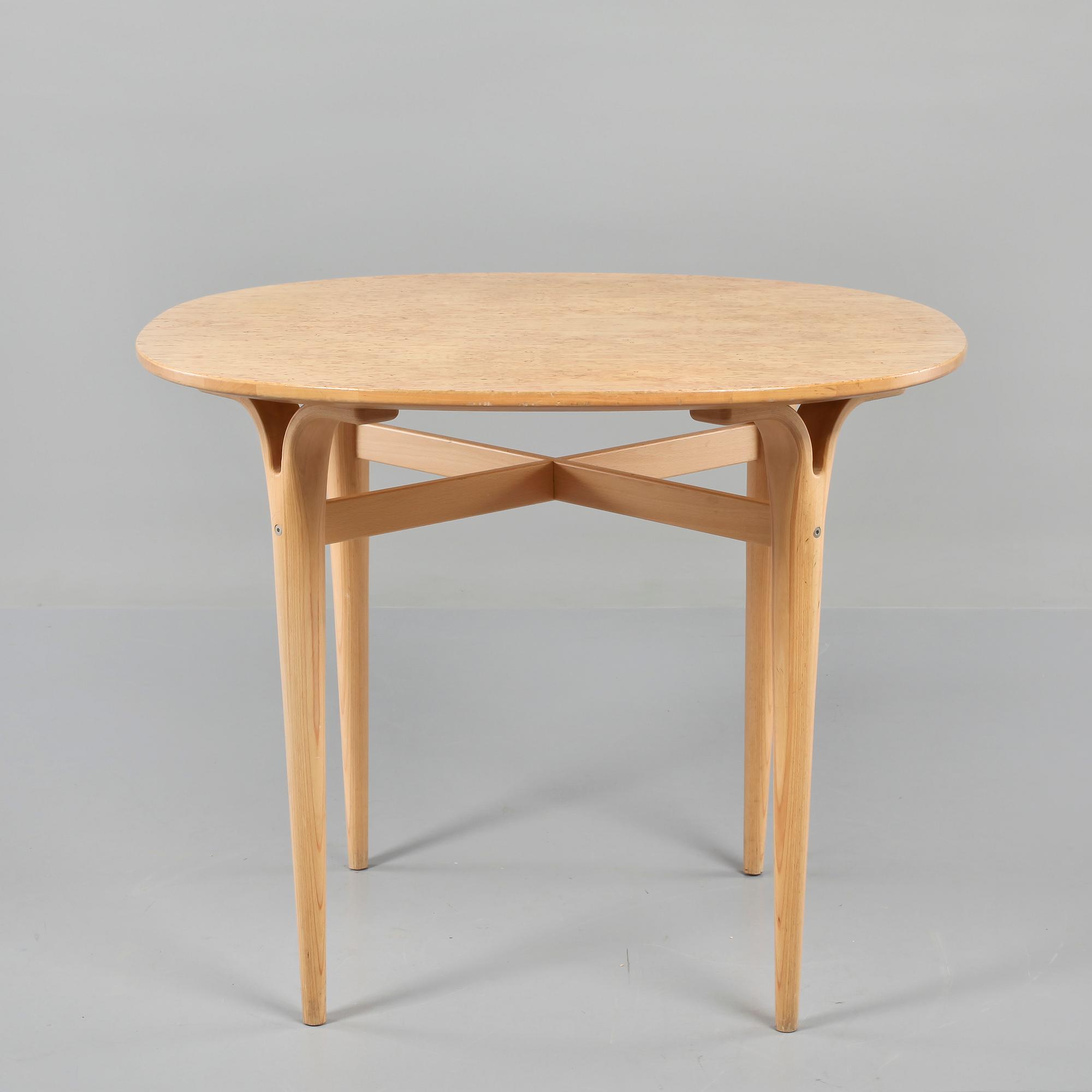 BORD, Bruno Mathsson, Bruno Mathsson International, Fritz Hansen, Danmark, 1900-talets andra hälft.