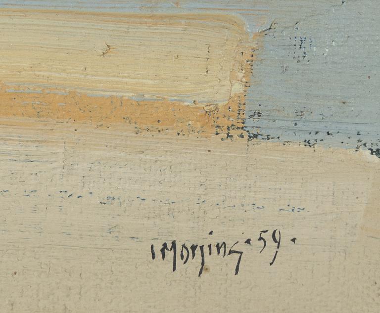 Ivar Morsing, olja på pannå, signerad och daterad -59.