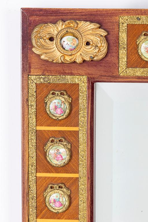 Mirror, Louis XVI style, circa 1900.
