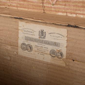 KOFFERT Louis Vuitton 1800-talets slut.