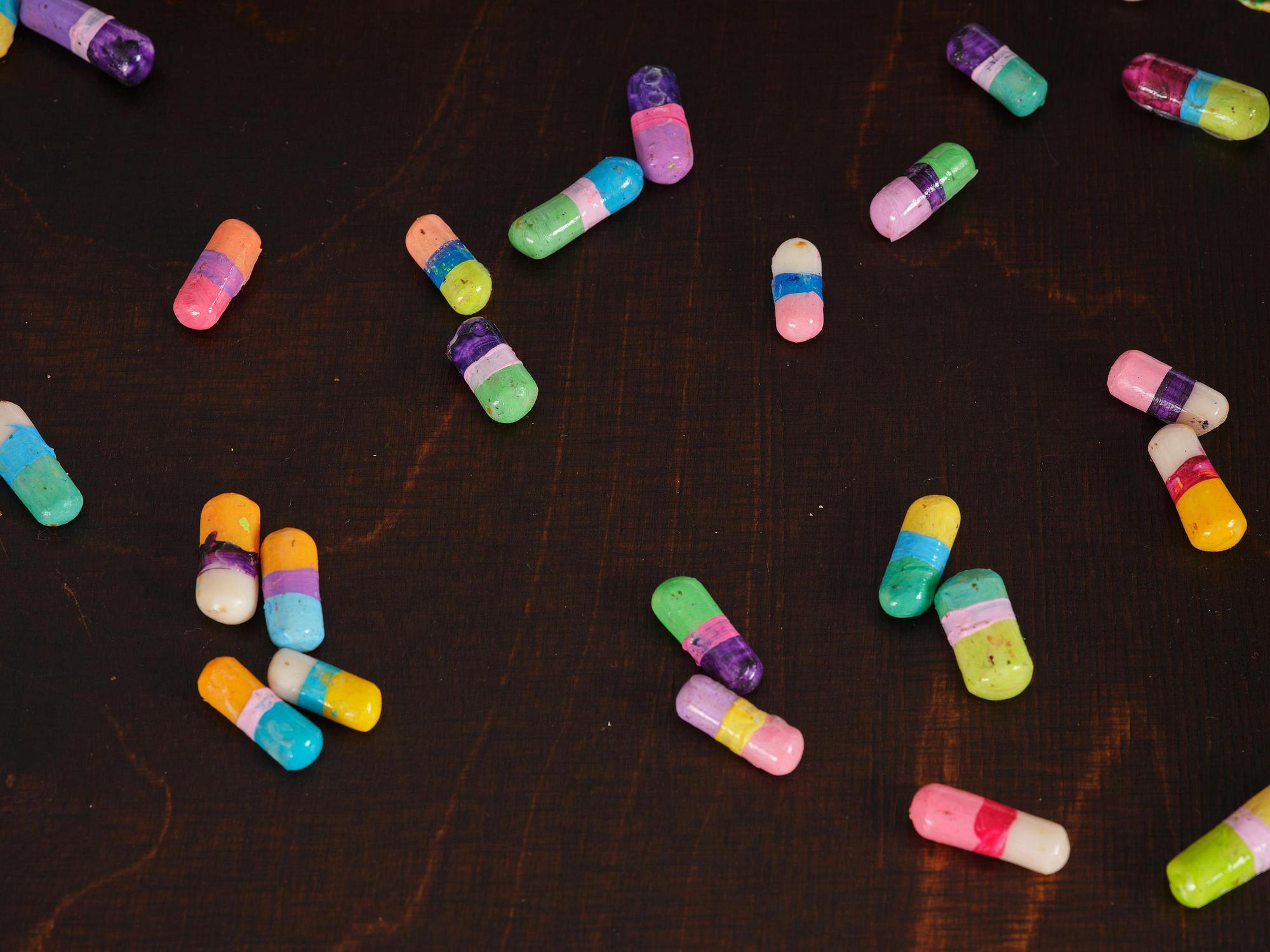 Nathalie Djurberg & Hans Berg, "A Thief Caught in the Act (Flock of Birds)".