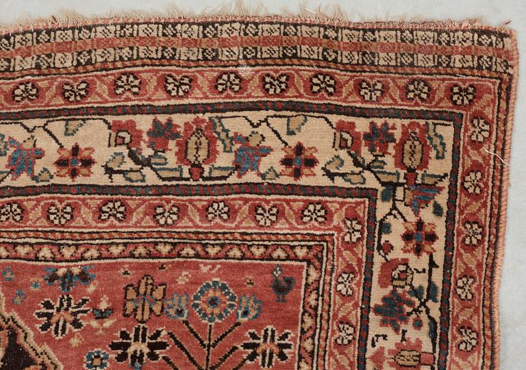 SEMI-ANTIQUE QASHQAI RUNNER. 340,5 x 111,5 cm.