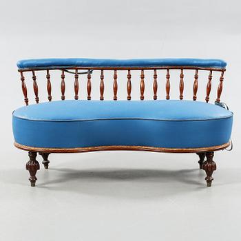 A late 19th century sofa.