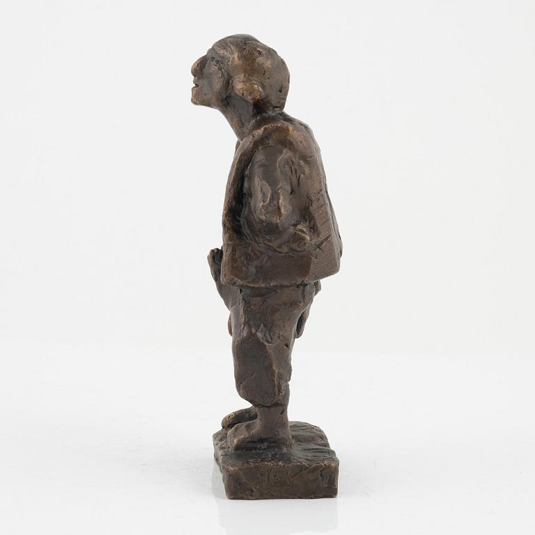 Bror Marklund, Sculpture, bronze, signed BM, height 22.5 cm.