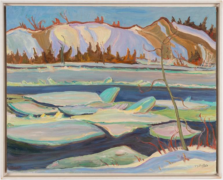 Ralph Wallace Burton, Coastal landscape, 3 pcs.