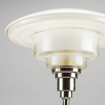 A Sistrah T4 lamp by Müller and Zimmer, Stuttgart, 1930s.