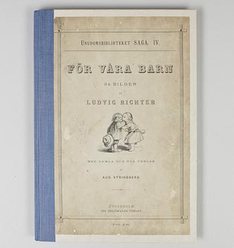 BOK, "För våra barn" August Strindberg och Ludvig Richter, Stockholm 1876.