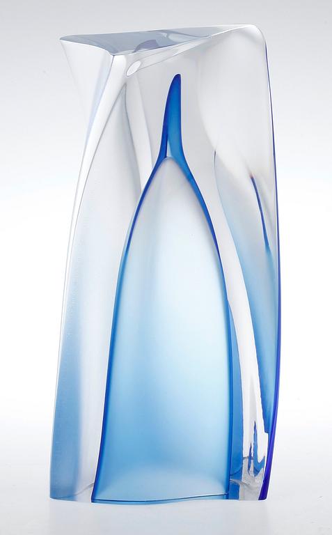 OBJEKT, glas, "Segel" Göran Wärff, Kosta Boda, Unik.