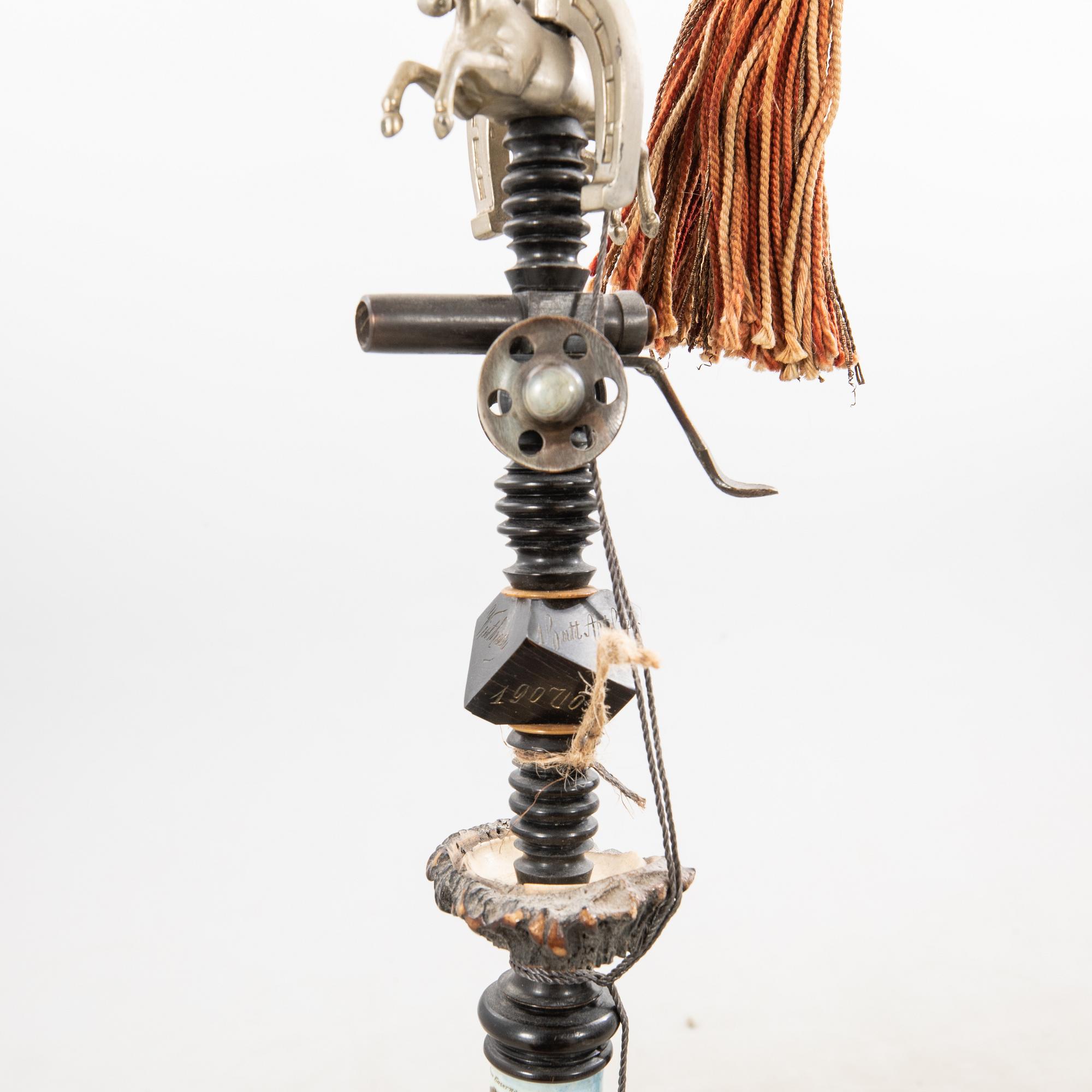 Long pipe "Parole Heimat" Germany late 19th century.