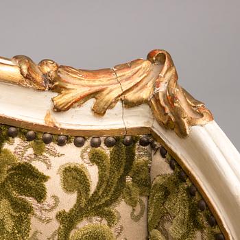 BERGÈRE, Louis XV -stil, 1800-talets slut.