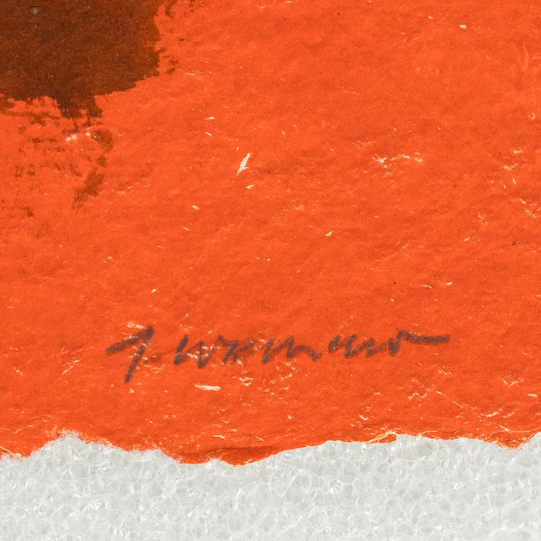 James Coignard, "Paysage bleu", "Paysage rouge".