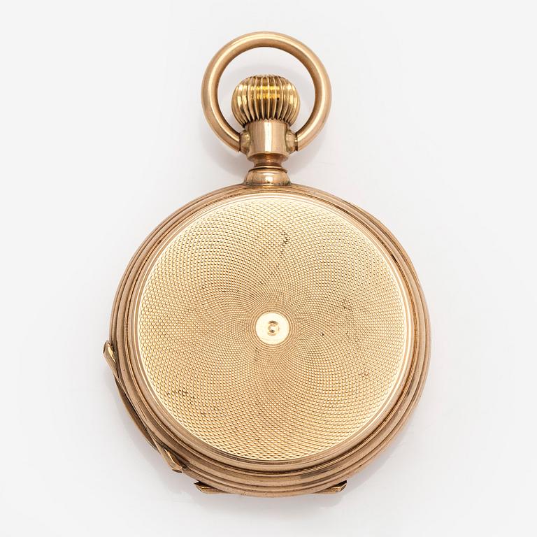Borel Neuchatel, pocket watch, hunter, 37.5 mm.