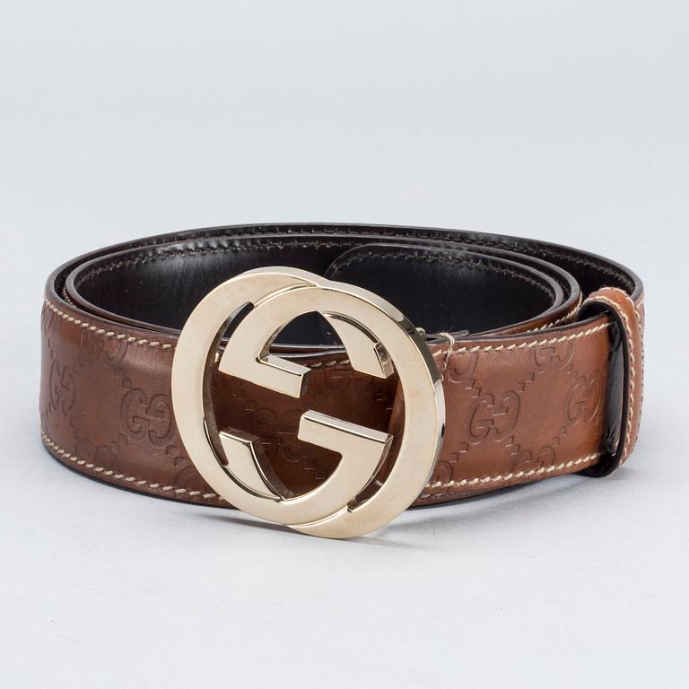 GUCCI, belt.