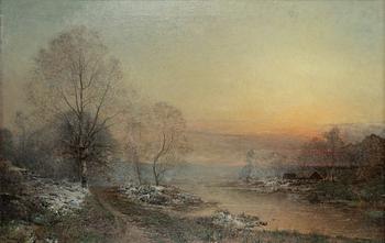 Alfred Wahlberg, Dunkehalla Creek.