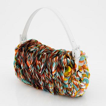 Fendi, A sequin Baguette bag.