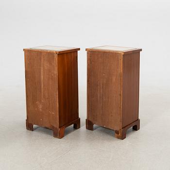 Sängbord, ett par, 1900-talets första hälft.