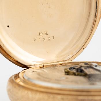 American Waltham Watch Co, pocket watch, 54 mm.