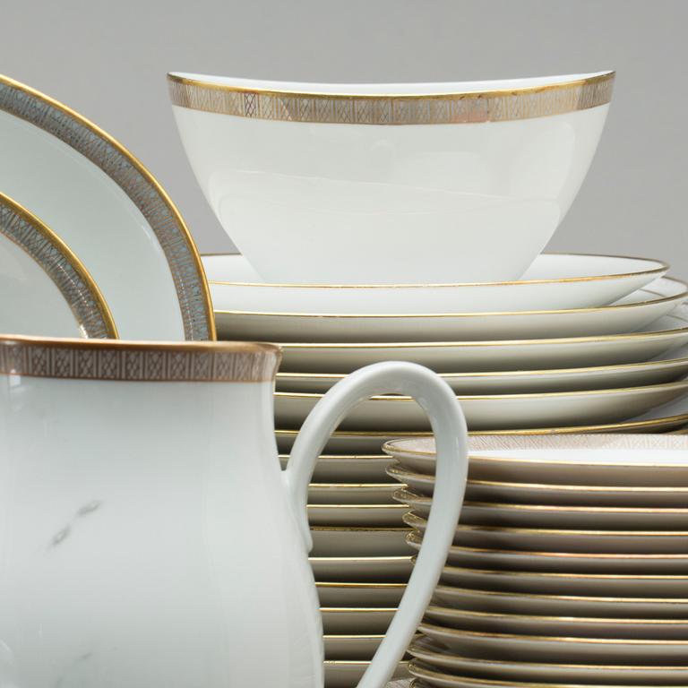 MATSERVIS, 67 delar, porslin, Rörstrand.