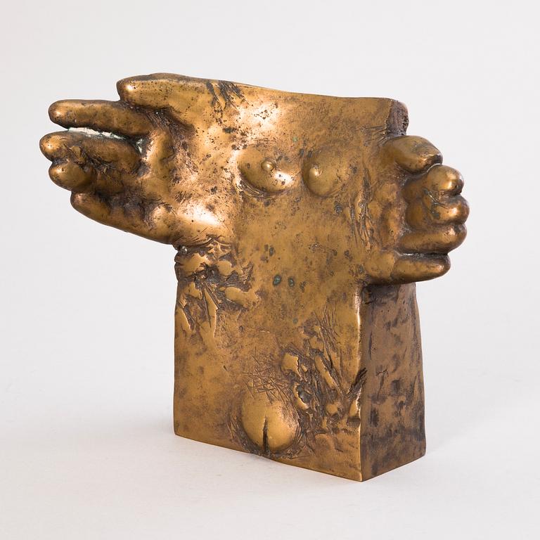 TIIU KIRSIPUU,  bronze, signed and dated -89.